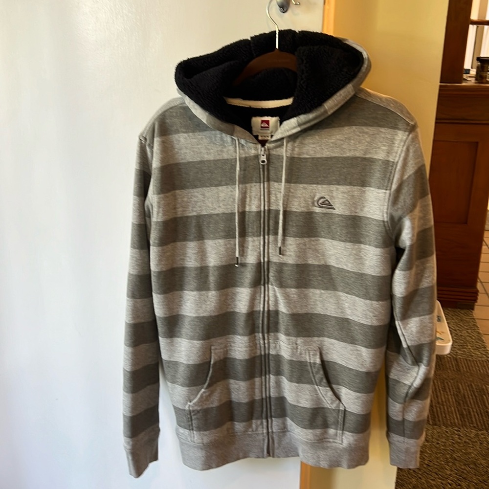 Quicksilver Sherpa fleece lined hoodie